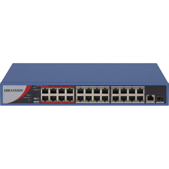 Hikvision Digital Technology DS-3E0326P-E/M(B) network switch L2 Fast Ethernet (10/100) Power over Ethernet (PoE) Grey