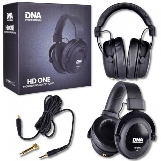 DNA HD ONE closed-back studio over-ear headphones