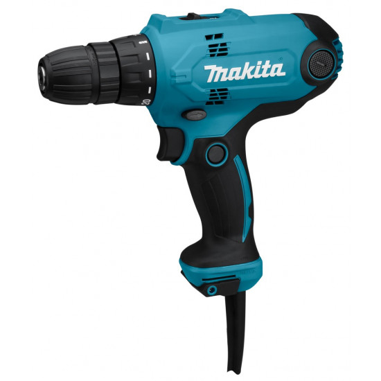 Makita DF0300 drill 1500 RPM Keyless 1.2 kg Black, Blue