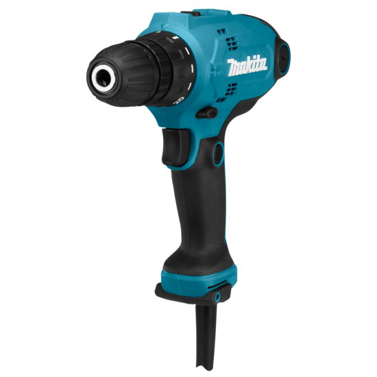 Makita DF0300 drill 1500 RPM Keyless 1.2 kg Black, Blue