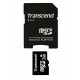 SD microSD Card   2GB Transcend w/adapter retail