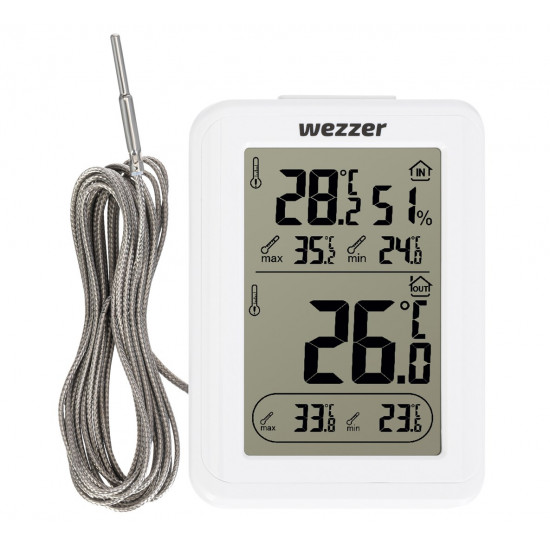 Levenhuk Weezer SN10 Electronic environment thermometer Indoor White