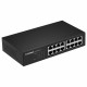 Edimax GS-1016 V2 network switch Managed Gigabit Ethernet (10/100/1000) Black