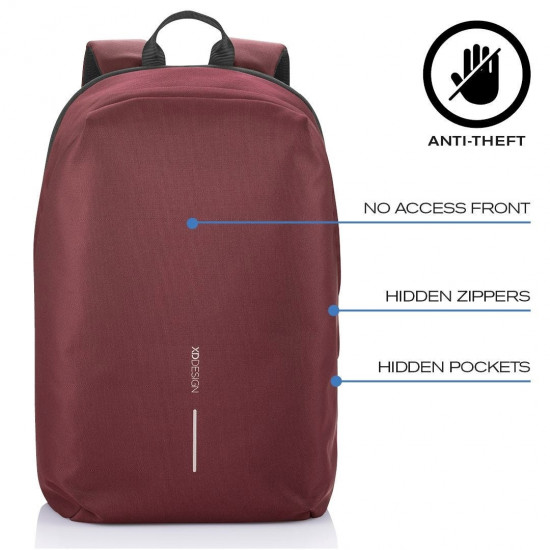 XD DESIGN ANTI-THEFT BACKPACK BOBBY SOFT RED P/N: P705.794