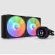 NZXT Kraken Elite 280 RGB Processor All-in-one liquid cooler 14 cm Black 1 pc(s)