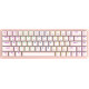 Wired mechanical keyboard - Rampage REBEL Pink