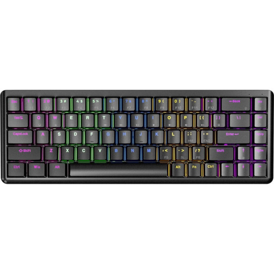 Wired mechanical keyboard - Rampage REBEL Black