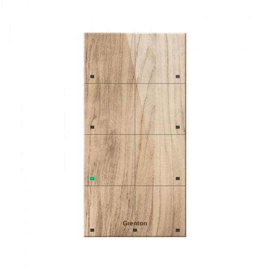 GRENTON TOUCH PANEL/ 8 TOUCH AREAS/ TF-BUS/ LIGHT WOODEN FRONT