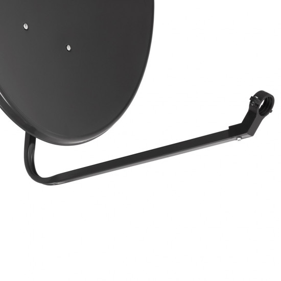 Maclean MCTV-929 Satellite Dish Maclean TV System, Phosphated Steel, Graphite, 90cm