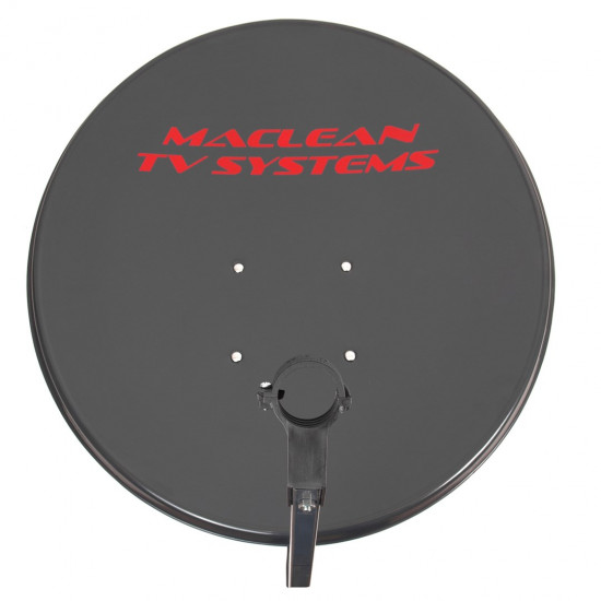 Maclean MCTV-929 Satellite Dish Maclean TV System, Phosphated Steel, Graphite, 90cm