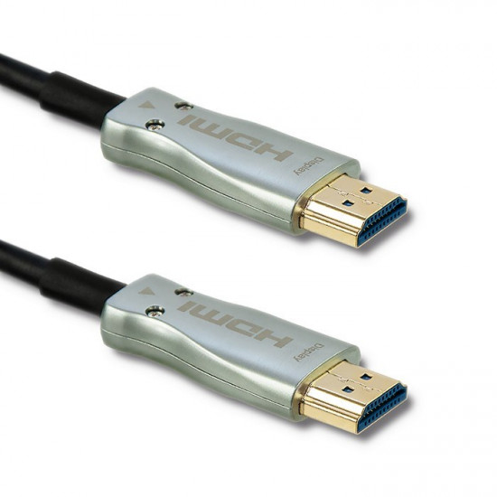 Qoltec 50474 HDMI cable v.2.0 A male | A male | AOC | 30m