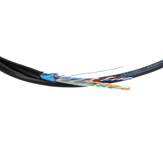 Extralink Twisted pair CAT5E FTP (F/UTP) V2 Outdoor 305M