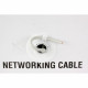 Techly ITP9-FLU-0305 networking cable Grey 305 m Cat6 U/UTP (UTP)