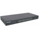 Intellinet 24-Port Gigabit Ethernet Switch with 2 SFP Ports, 24 x 10/100/1000 Mbps RJ45 Ports + 2 x SFP, IEEE 802.3az (Energy Efficient Ethernet), 19 Rackmount, Metal