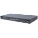 Intellinet 16-Port Gigabit Ethernet PoE+ Web-Managed Switch with 2 SFP Ports, 16 x PoE ports, IEEE 802.3at/af Power over Ethernet (PoE+/PoE), 2 x SFP, Endspan, 19 Rackmount