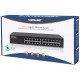 Intellinet 24-Port Gigabit Ethernet Switch, 24 x 10/100/1000 Mbit/s RJ45-Ports, IEEE 802.3az (Energy Efficient Ethernet), Desktop, 19 Rackmount, Metal