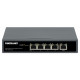 Intellinet 5-Port Gigabit Switch with PoE Passthrough, One IEEE 802.3bt (PoE++ / 4PPoE) PD PoE Port with 95 W Power Input, Four PSE PoE ports, PoE Power Budget up to 65 W, IEEE 802.3at/af Compliant Output, Desktop, Wall-mount Option