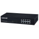 Intellinet 8-Port Fast Ethernet PoE+ Switch, 8 x PoE ports, IEEE 802.3at/af Power-over-Ethernet (PoE+/PoE), Endspan, Desktop, Box