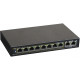 PULSAR S108 network switch Fast Ethernet (10/100) Power over Ethernet (PoE) Black