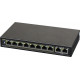 PULSAR S108-90W network switch Managed Fast Ethernet (10/100) Power over Ethernet (PoE) Black