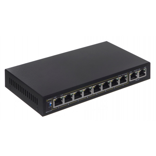 PULSAR S108-90W network switch Managed Fast Ethernet (10/100) Power over Ethernet (PoE) Black