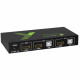 Techly 2x1 USB HDMI 4Kx2K IDATA KVM-HDMI2U KVM switch Black