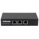 Intellinet 2-Port Gigabit High-Power PoE+ Extender Repeater, IEEE 802.3at/af Power over Ethernet (PoE+/PoE), metal