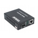 Intellinet 10GBase-T to 10GBase-R Media Converter, 1 x 10 GB SFP+ Slot, 1 x 10GB RJ45 Port