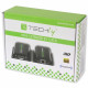 Techly Extender HDMI Full HD on cable Cat.5E / 6 / 6A / 7 max 60m Autoregulated IDATA EXT-E70I