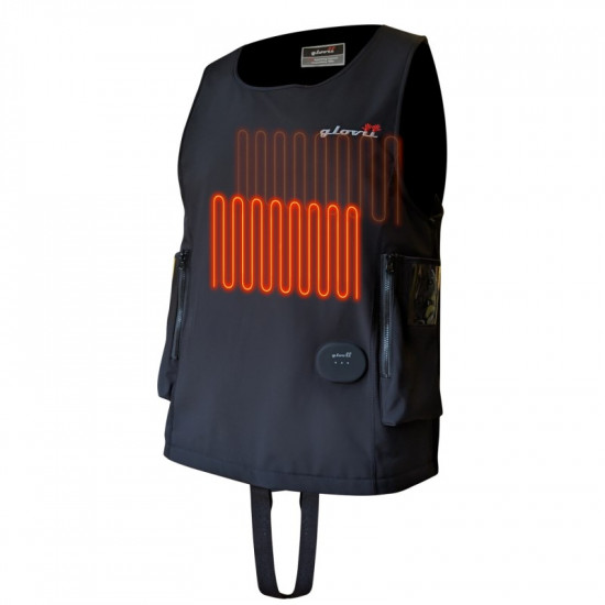 Glovii GMV2L water sport vest Black Softshell