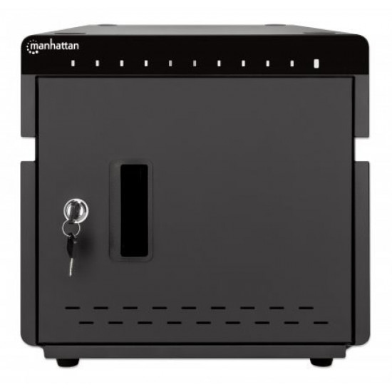 MANHATTAN 10-PORT USB-C DESKTOP CHARGING CABINET -