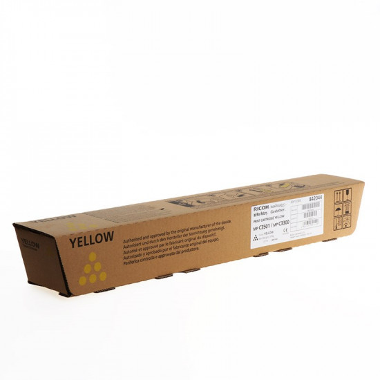 Ricoh 842044 toner cartridge 1 pc(s) Original Yellow