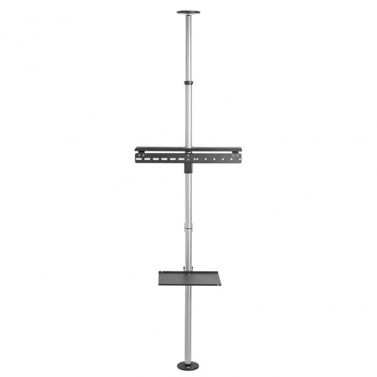 Telescopic TV holder, ceiling and floor with shelf Maclean MC-791N 37 -70, max. 30 kg