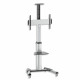 Techly Floor Support Trolley for LCD / LED / Plasma 37-70 with Shelf  ICA-TR15