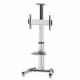 Techly Floor Support Trolley for LCD / LED / Plasma 37-70 with Shelf  ICA-TR15