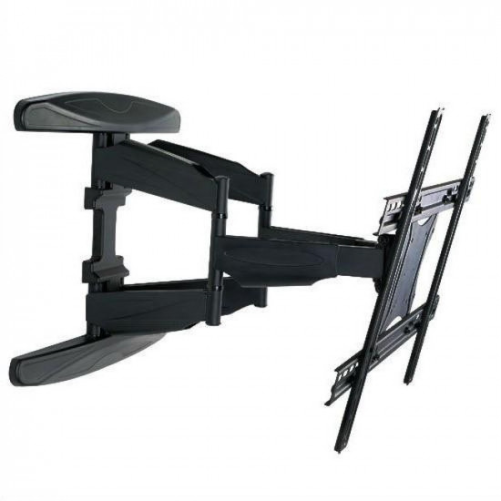 Techly 40-80 Ultra Slim Full Motion LCD TV Wall Mount Bracket Black ICA-PLB 172L