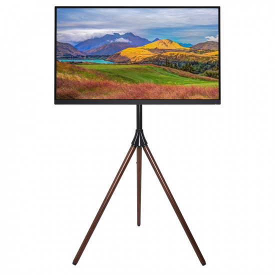 Techly ICA-TR50 TV mount 165.1 cm (65) Walnut