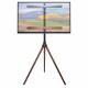 Techly ICA-TR50 TV mount 165.1 cm (65) Walnut