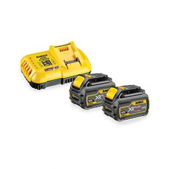 DEWALT BATTERY 2x18V 9.0Ah +CHARGER