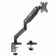 Ergo Office Universal Monitor Desk Mount, Gas Spring 17-35 15kg, VESA 75x75 / 100x100, ER-445