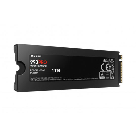 Samsung SSD 990 Pro 1TB M.2 NVMe w/Heatsink