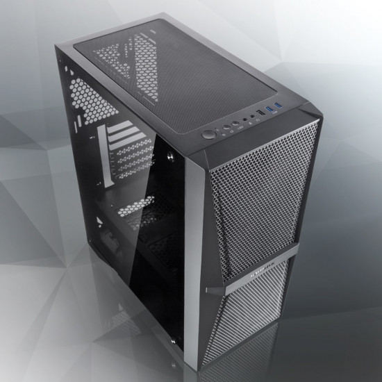 RAIJINTEK SILENOS MS Midi Tower Black