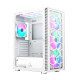 Montech X3 Glass Midi-Tower, RGB, Tempered Glass - white