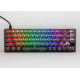 Ducky One 3 Aura Black SF Gaming Keyboard, RGB LED - MX-Speed-Silver