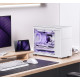 Jonsbo D31 Micro-ATX Case, Tempered Glass - white