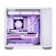 Jonsbo U4 Mini Micro-ATX Case, Tempered Glass - white