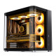 Jonsbo TK-2 2.0 Midi-Tower, Tempered Glass - black