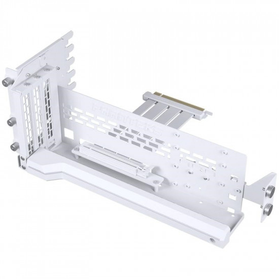 Phanteks Premium Vertical GPU Bracket + PCIe 4.0 x16 Riser Cable, DRGB - 220 mm, white