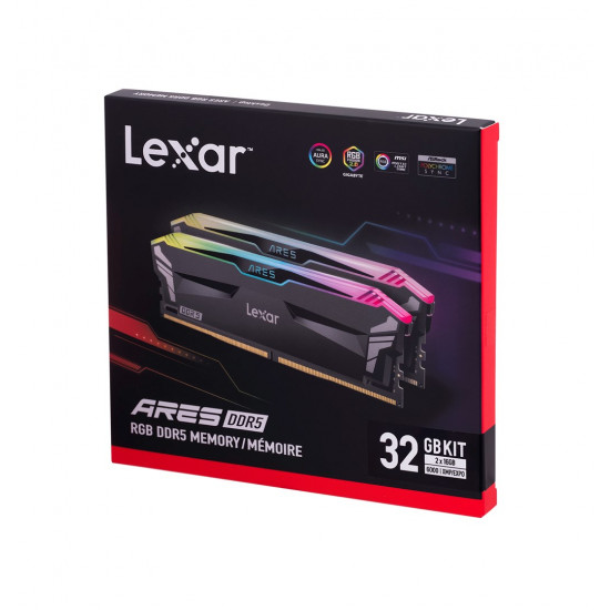 Lexar 32 Kit (16GBx2) GB DDR5 6000 MHz PC/server Registered No ECC No