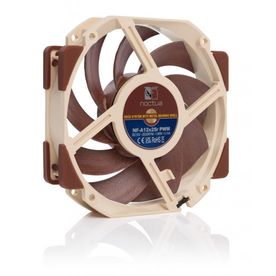 Noctua NF-A12X25R PWM Computer case Fan 12 cm Beige, Brown